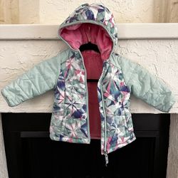 Reversible Toddler Girl Jacket