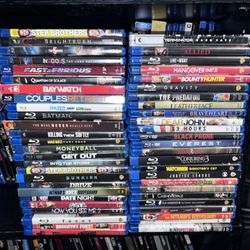 Blu rays and some 4ks 