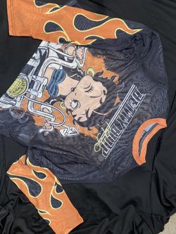 Biker Betty Cropped Top