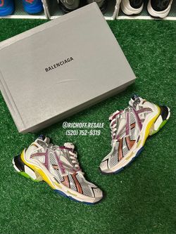 Balenciaga runners rainbow