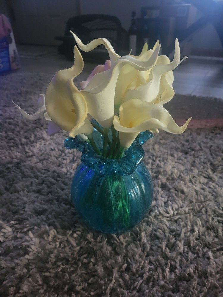 Vase with flowers