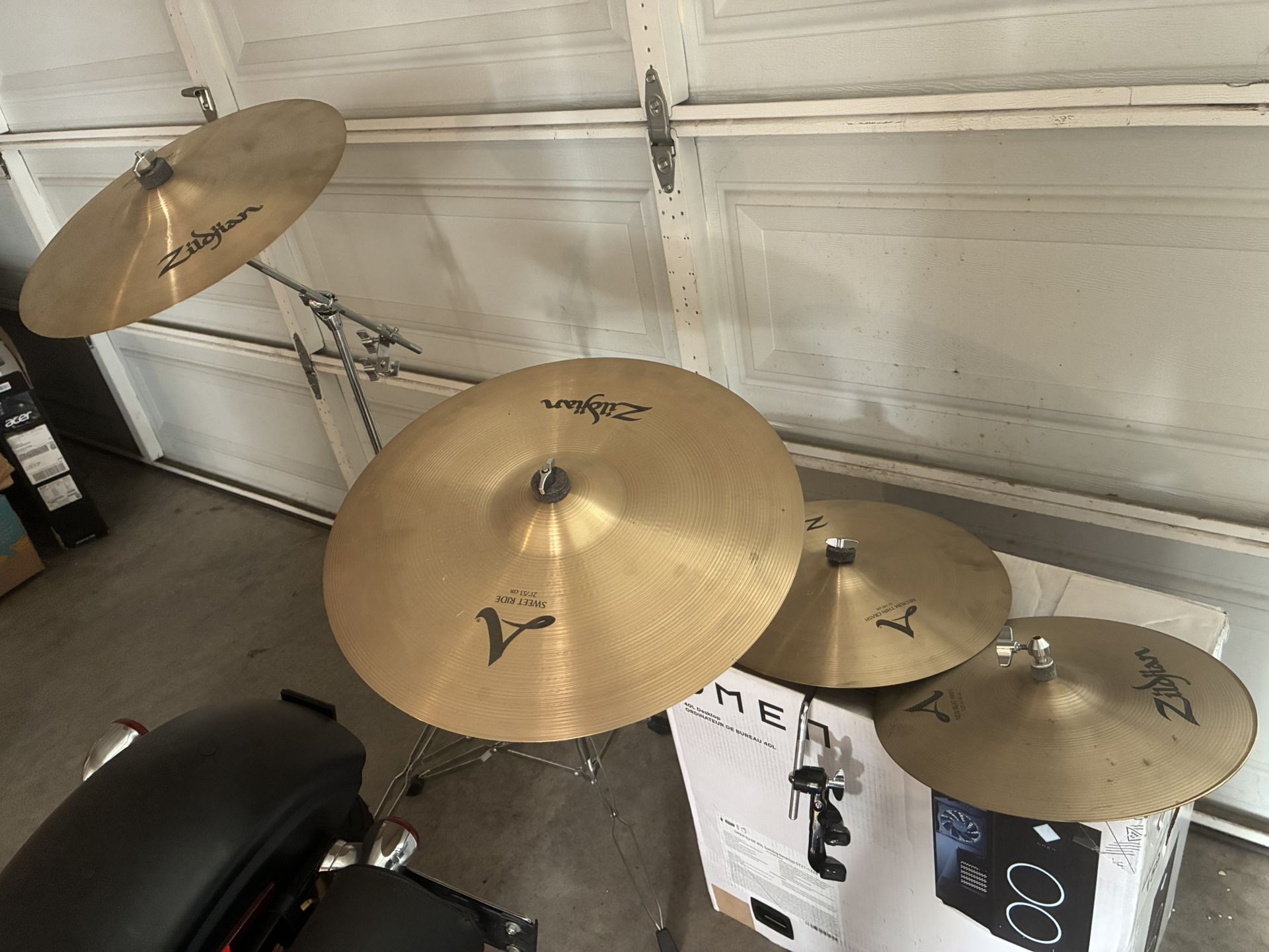 Zildjian A 4-Piece w/Drum Clamp