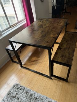 Table & Benches