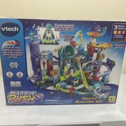 VTech Marble Rush Shuttle Blast-Off Set, a space-themed marble run toy