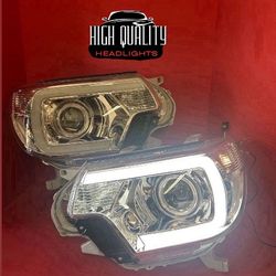 Toyota Tacoma 2012. 2015 headlights.