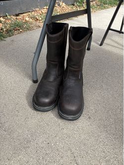 Size 13 steel to waterproof boots