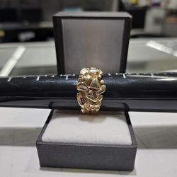14k Nugget Ring 