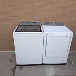 Washer and dryer set