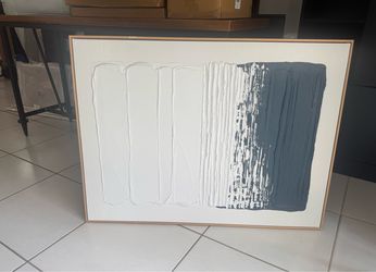 Decorative frame canvas 39” x 30”