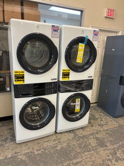 Never used Electrolux STACKED washer and dryer combo