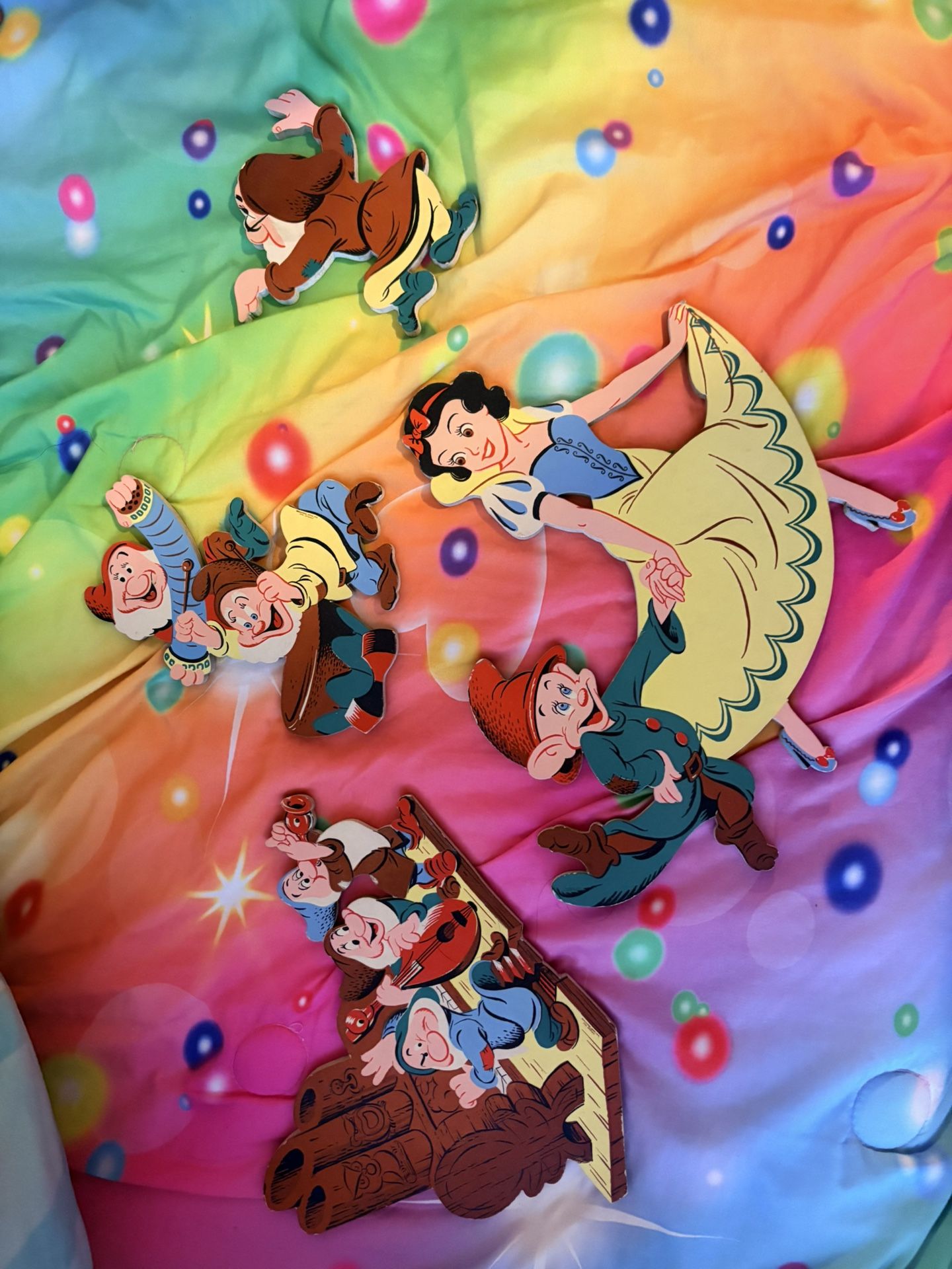 Disney Wall Hangings Snow White & Dwarfs