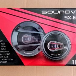 Sound Vox 6.5 Door Speakers Brand New In The Box 