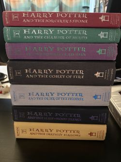 Harry Potter hardcovers (no sleeves) - full 7 book series