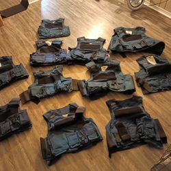 Armored Vests/ Carriers, Plates. 