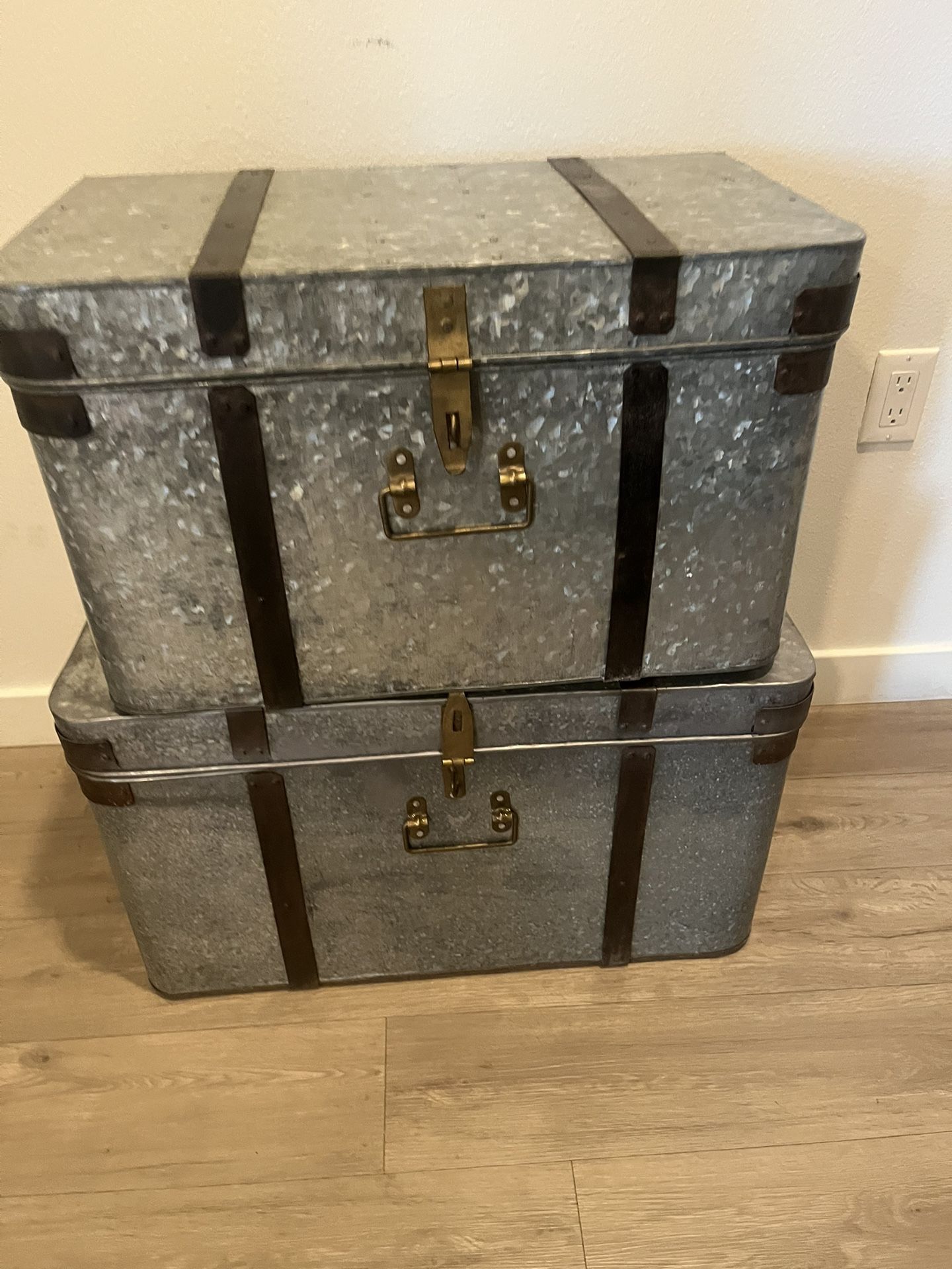 Industrial decor boxes