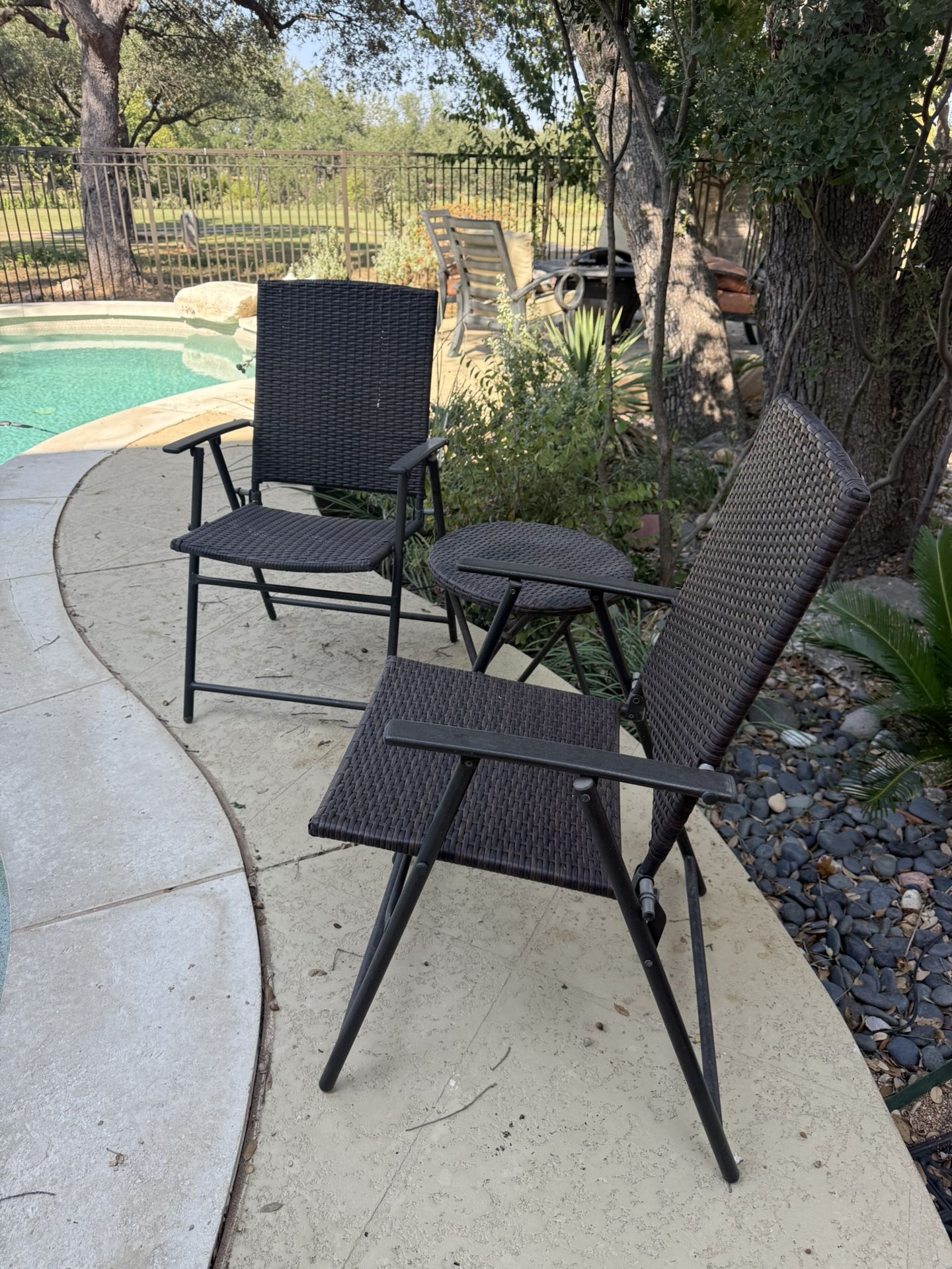 Patio Chairs & Table 