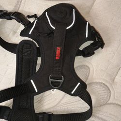 Dog Harness Medium Size Blk 