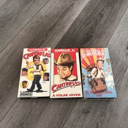 Vintage Cantinflas VHS Collection Good Condition 20 Dollars For All 3