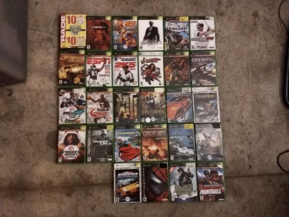 Original Xbox games