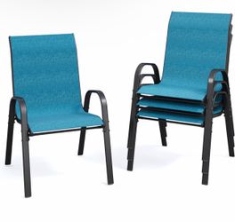 Patio Chairs Set of 6