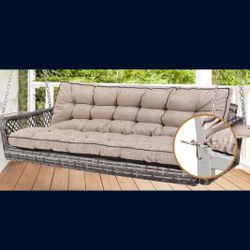 Hmgxay Indoor/Outdoor Bench Cushion,Waterproof Swing Seat Cushion,Outdoor Chair Cuhion,for Lounger Garden Furniture Patio Loveseat(20x40 Inches,Red)