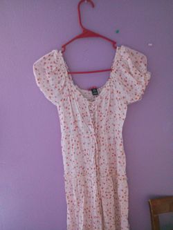 Women's small size long dress