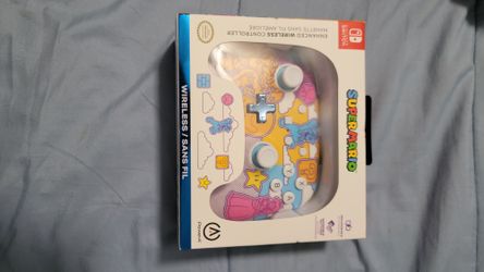 Nintendo Switch Mario Themed Controller