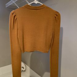 Mustard Crop Sweater