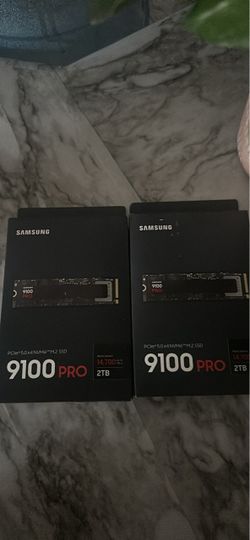 Samsung 9100 Pro 2TB NVMe M.2 SSD (x2)