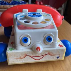 Vintage Fisher Price Pull Telephone
