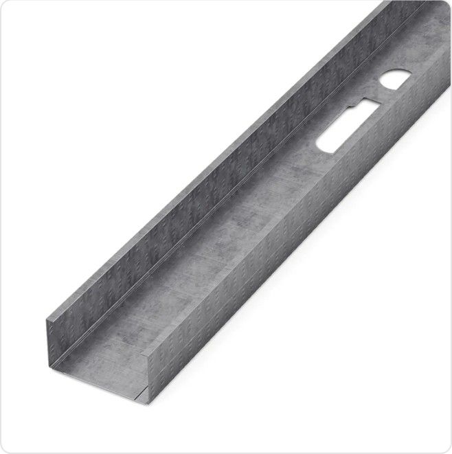 3-5/8"x10' Stud 1-1/4" Flange 20ga EQ 26 Pieces