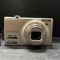 Nikon Coolpix S6000 14.2 MP Digital Camera 