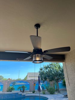 Outdoor ceiling fan