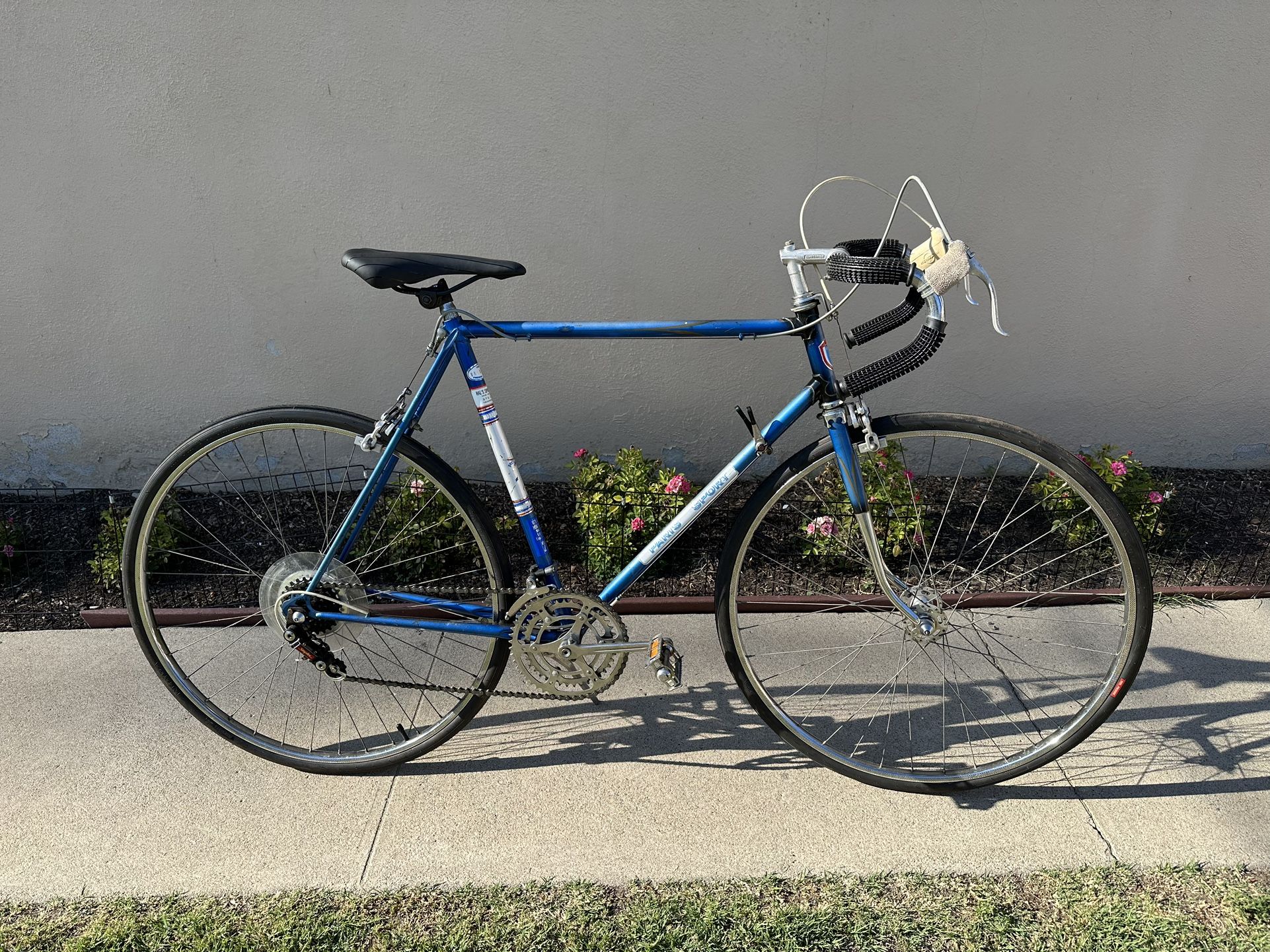 1970s Lugged French Paris Sport Road Bike