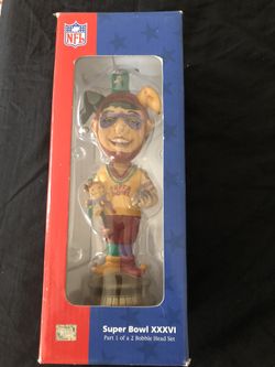Super Bowl XXXVI JESTER BOBBLEHEAD