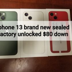 iPhone 13 Brand new Sealed Factory Unlocked 