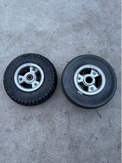 5 inch aluminum tri star mini bike wheel set