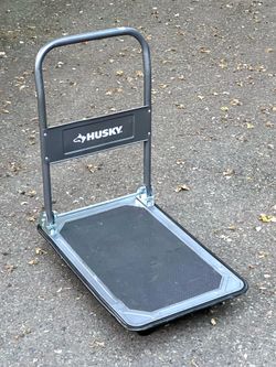 Husky Steel Foldable Hand Cart - 330lb Capacity