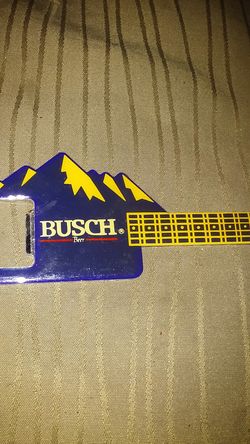 Man cave cool Busch bottle opener