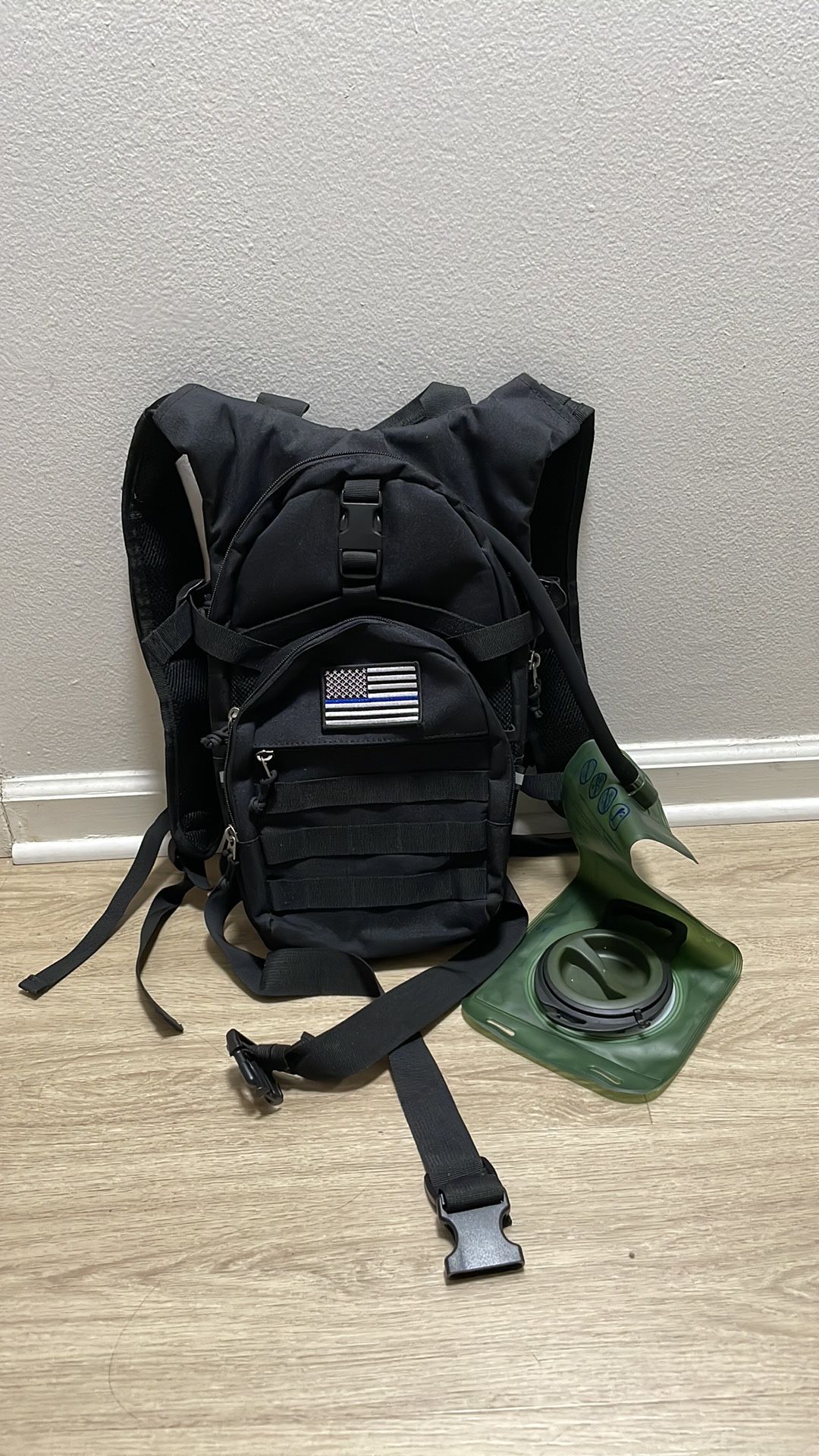 Sharkmouth Tactical MOLLE Hydration Pack Backpack