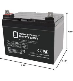Mighty Max Battery 12v 35ah battery
