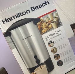 New Hamilton Beach 45 Cup Coffee Urn – never used!