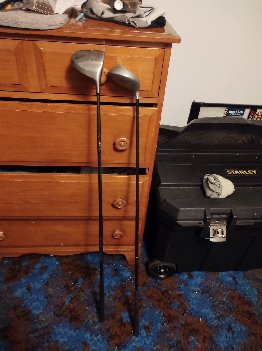 Two Golf Club Drivers