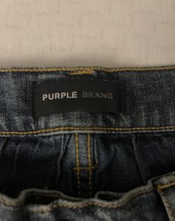 Men Jeans Size 34 Purple Brand