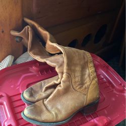 Real Leather Boots Size7 