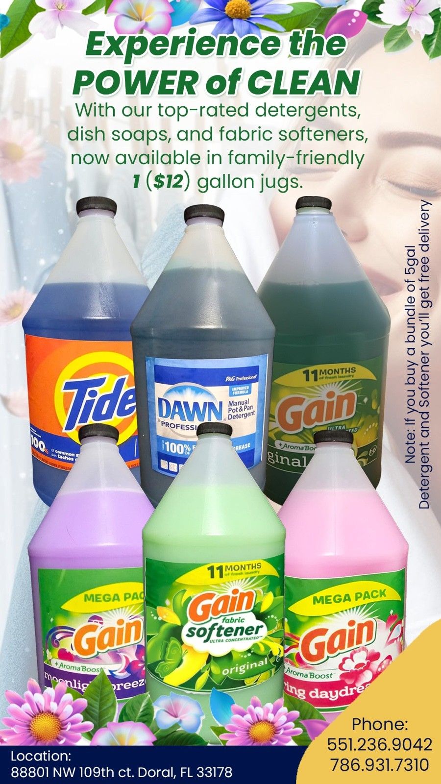 Laundry Detergent And Softener