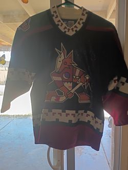Phoenix Coyotes Hockey Howler Head Starter Jersey Youth S/M M 10-12 children