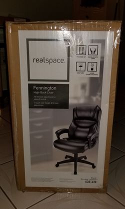 Realspace fennington chair deals