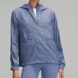 lululemon | Oasis Blue Hood-Lite Classic-Fit Jacket