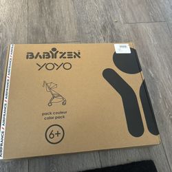 yoyo stroller coral fabric pack